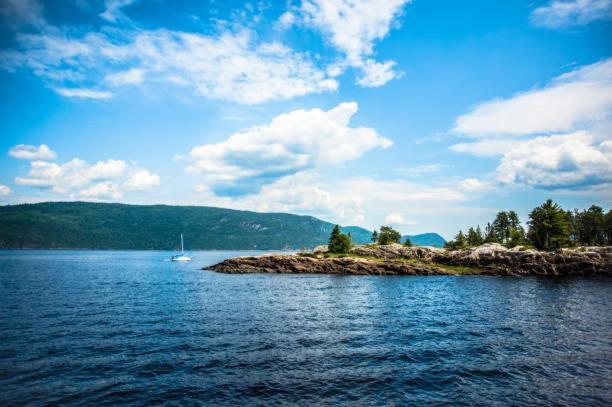 Motel De L'Anse A L'Eau Tadoussac Exteriér fotografie